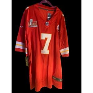 Nike NFL Kansas City Chiefs Harrison Butker #7 Men's Red Official Jersey  4XL